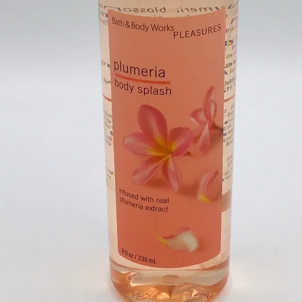 BATH & Body Works Original Plumeria Body Spray Splash Mist 8 fl oz NEW Tropical